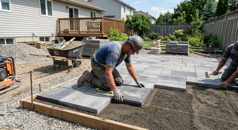 Pavers Hardscaping in Boston, MA